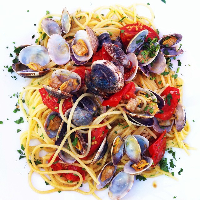 Photo de la recette « Spaghettis aux palourdes »