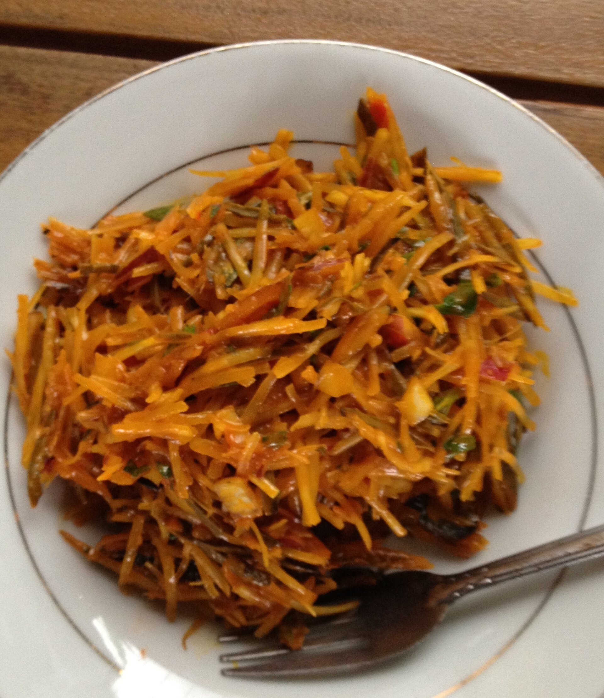Photo de la recette « Abacha (salade africaine) »