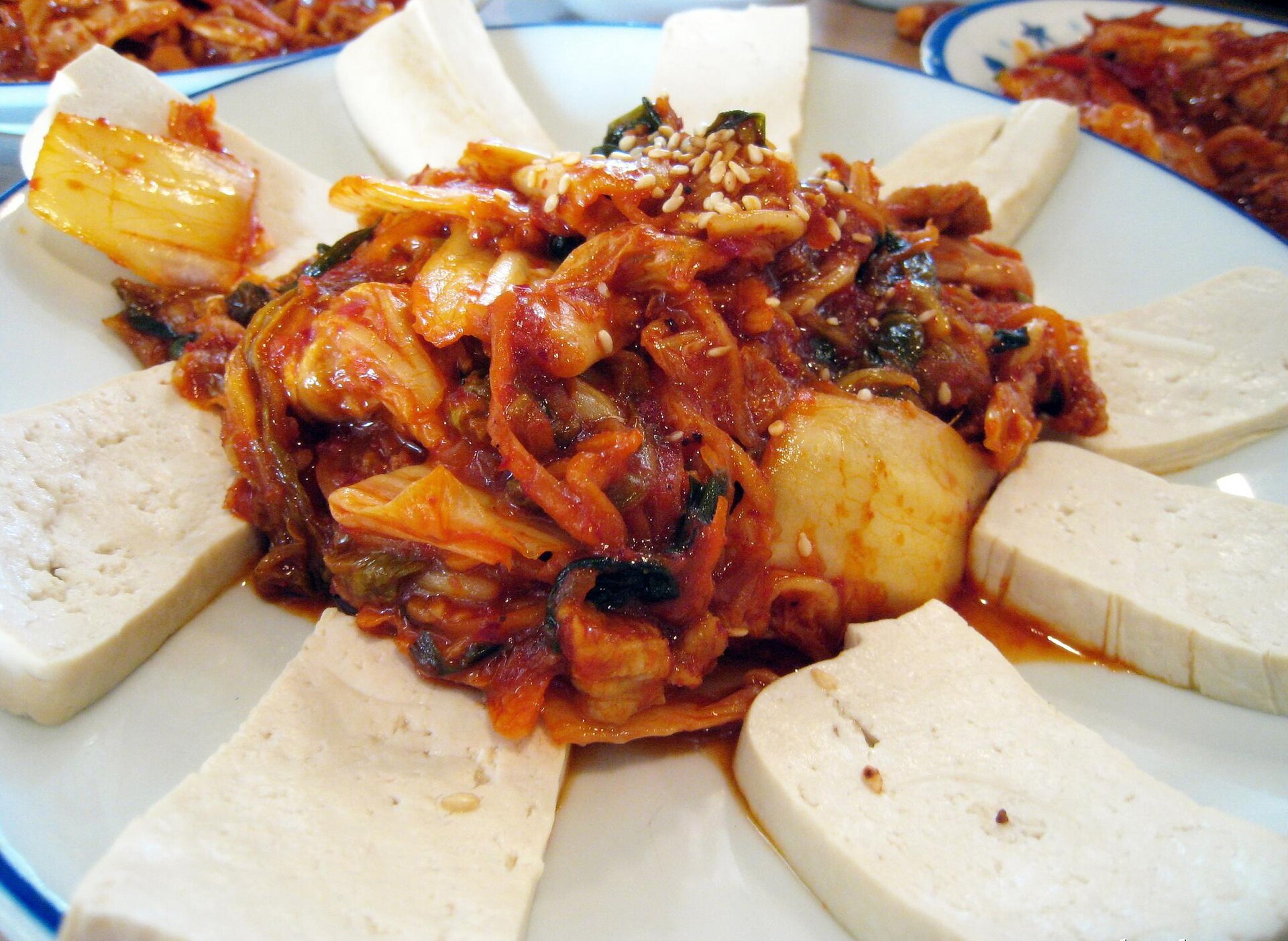 Photo de la recette « Dubu kimchi »