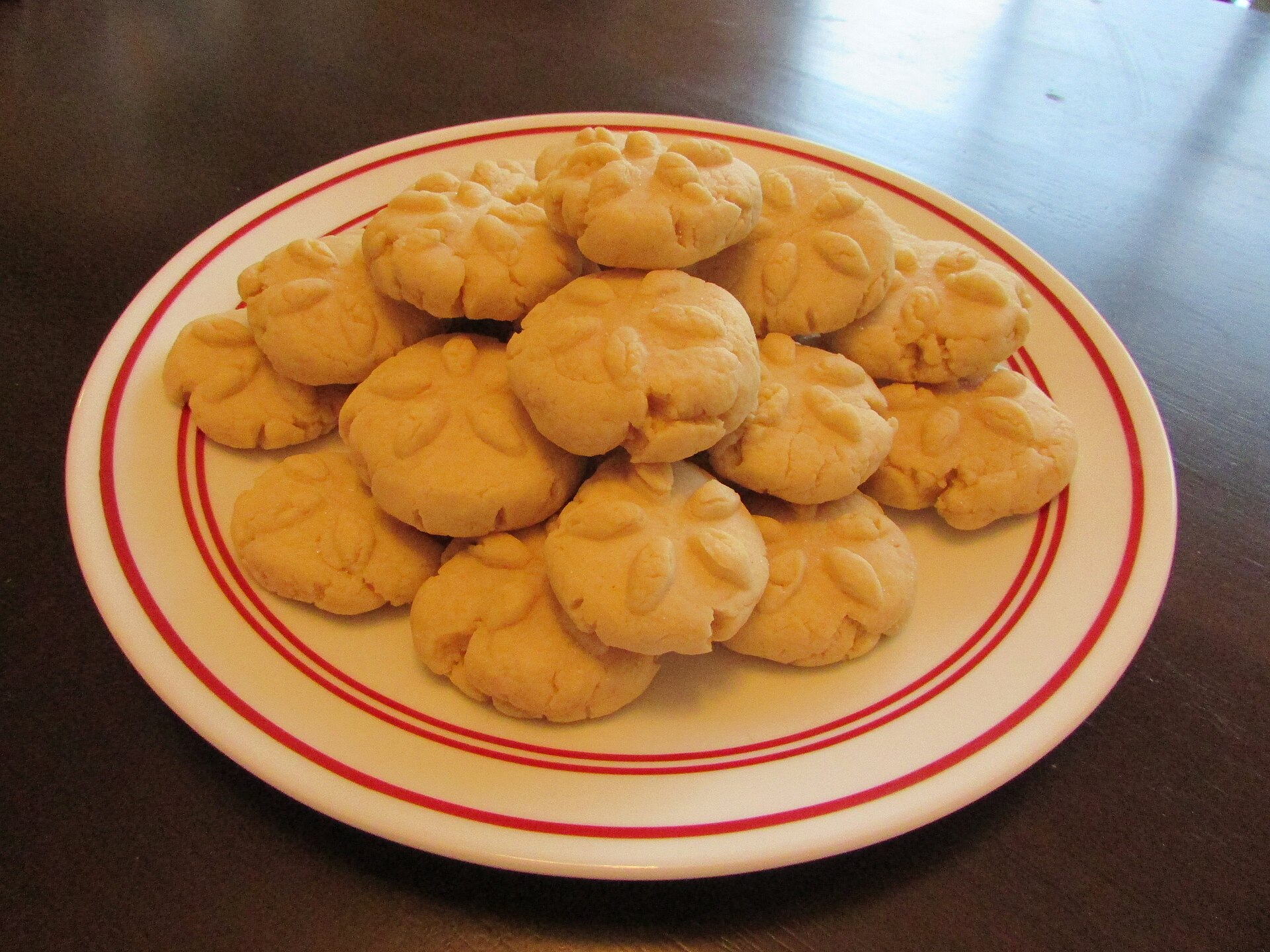 Photo de la recette « Spritzgebäck (biscuits allemands au beurre) »