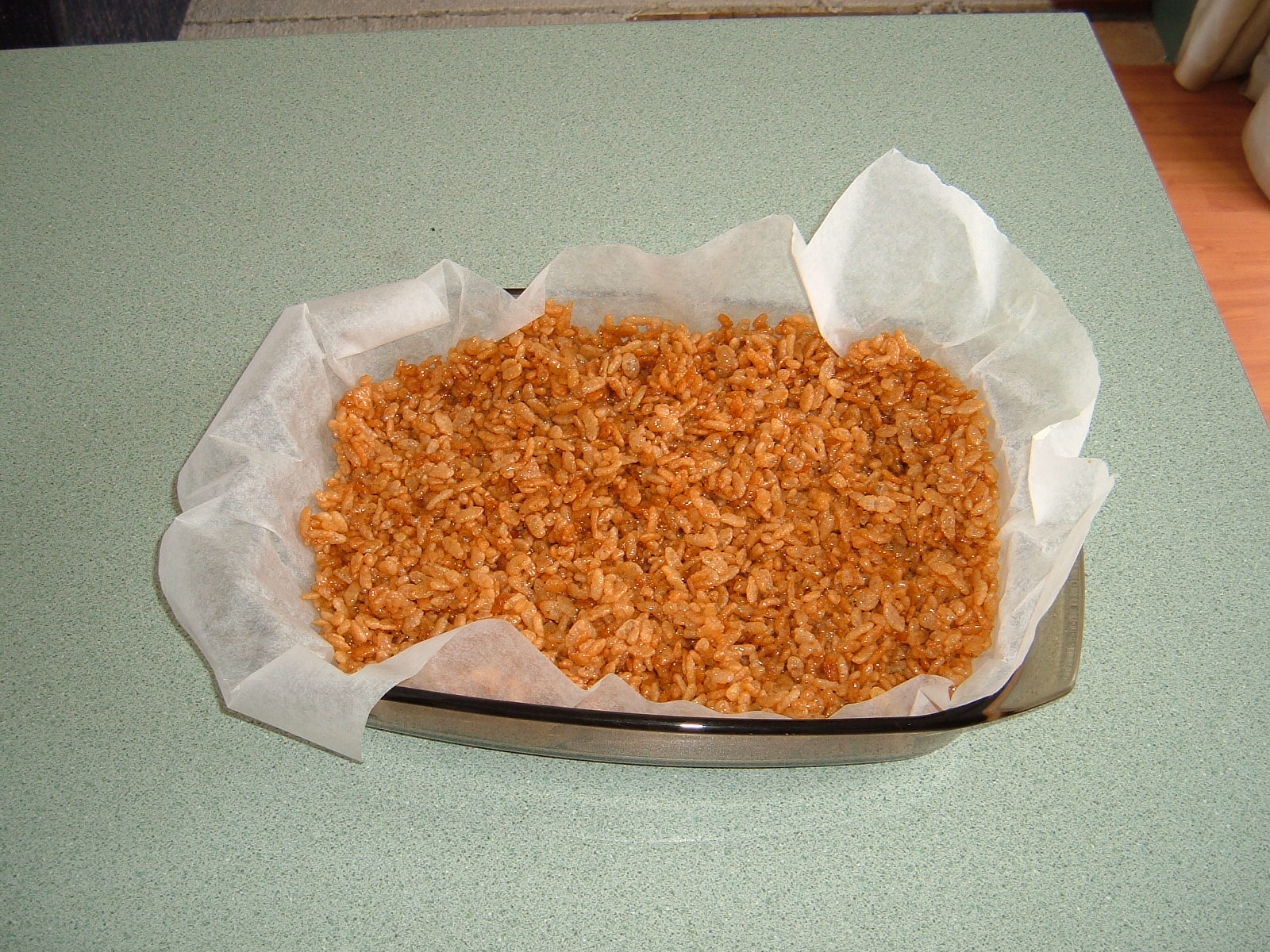 Photo de la recette « Gâteau de céréales soufflées au riz »