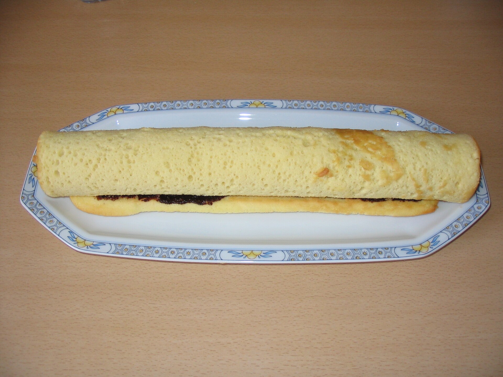 Photo de la recette « Gâteau roulé au chocolat »