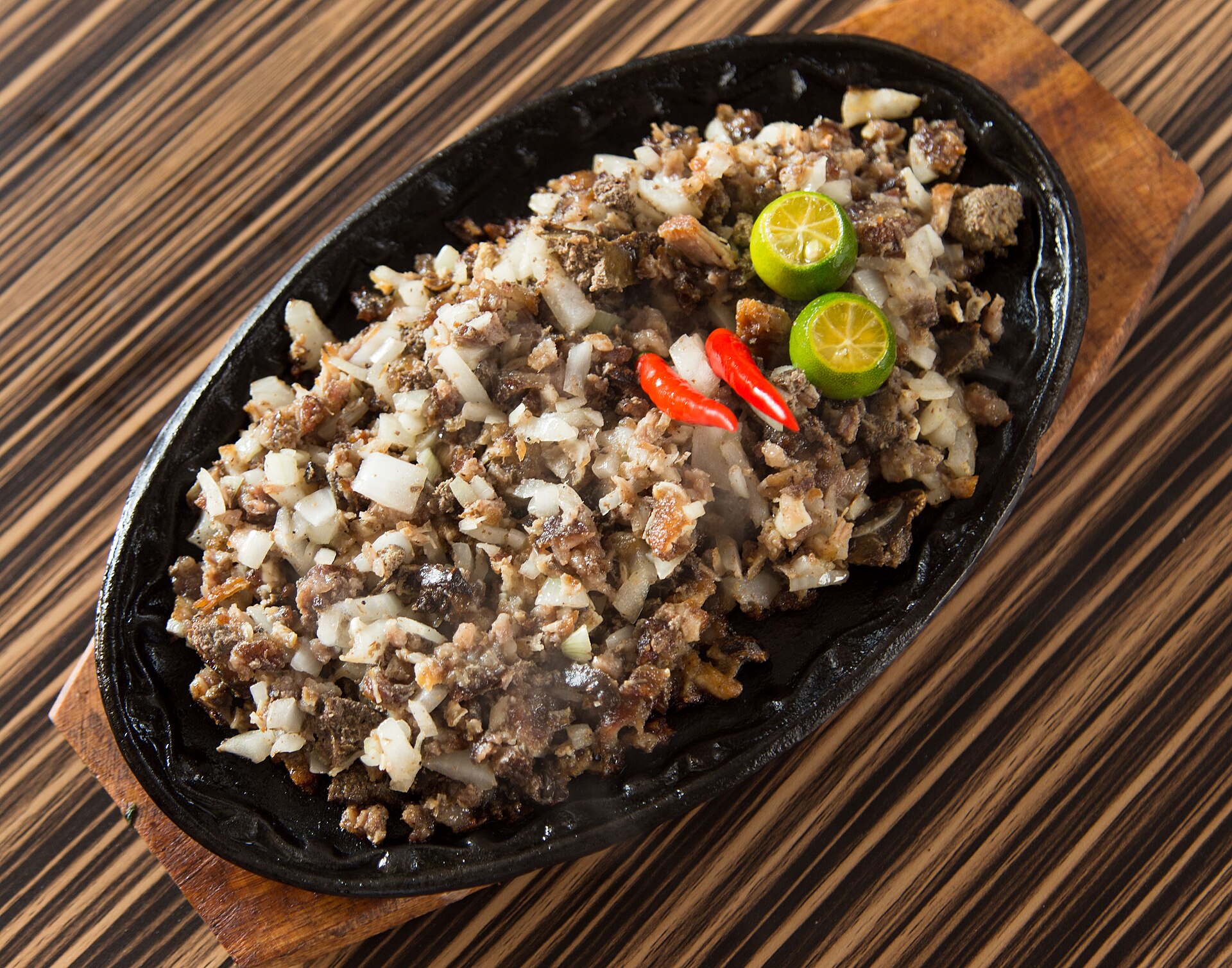 Photo de la recette « Sisig sizzling (sauté de porc philippin) »