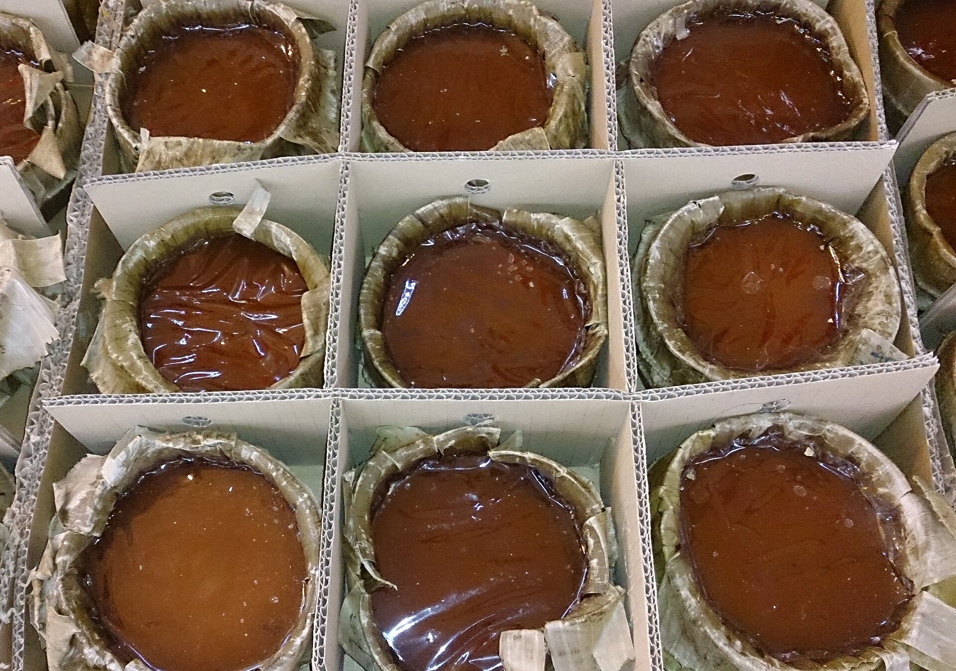 Photo de la recette « Kuih bakul (gâteau de riz gluant malaisien) »