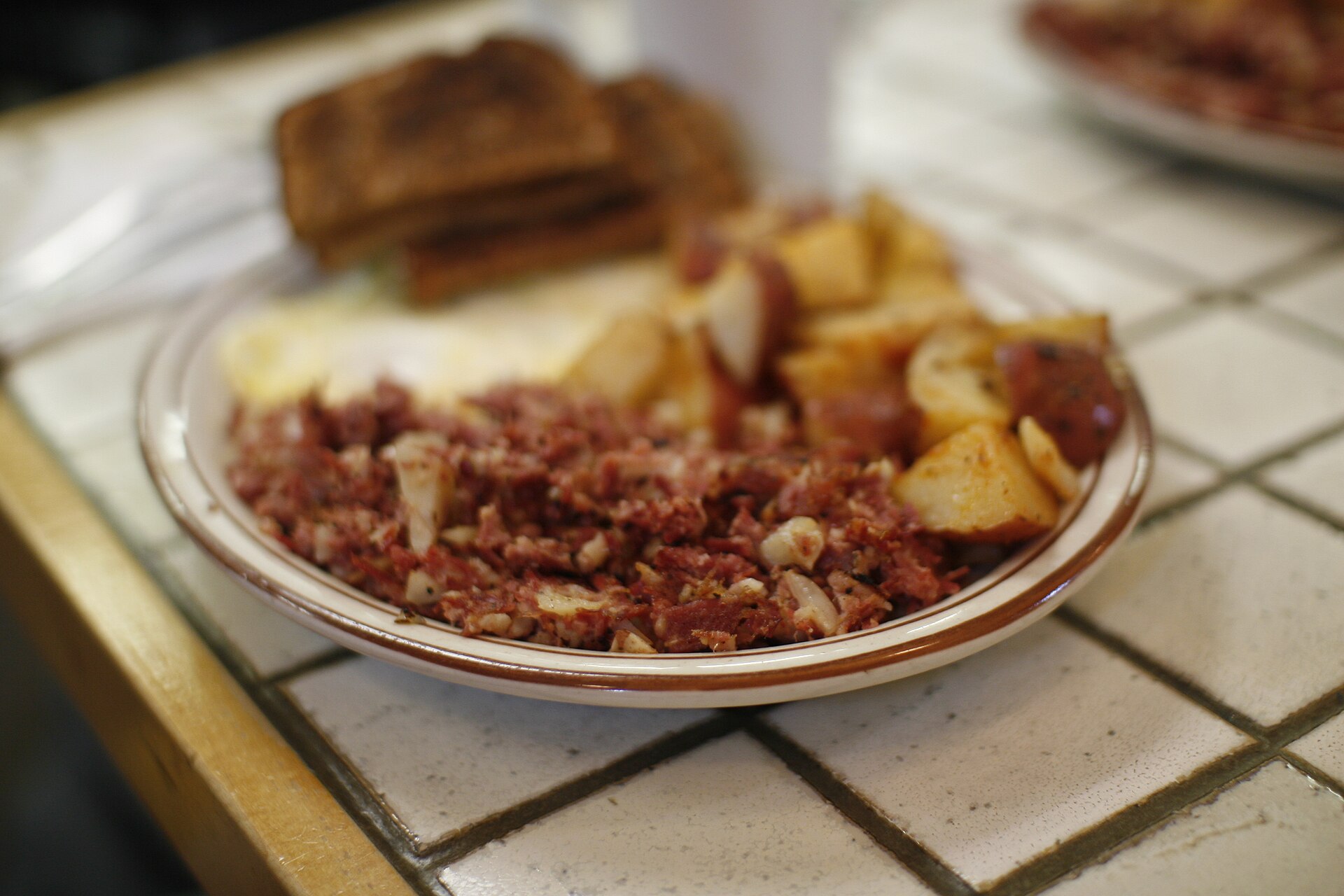 Photo de la recette « Hachis de corned-beef du Lancashire »