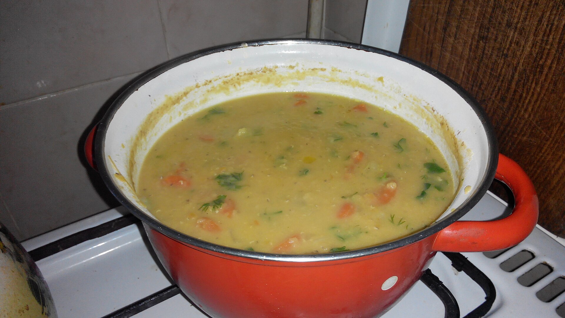 Photo de la recette « Soupe de lentilles corail »