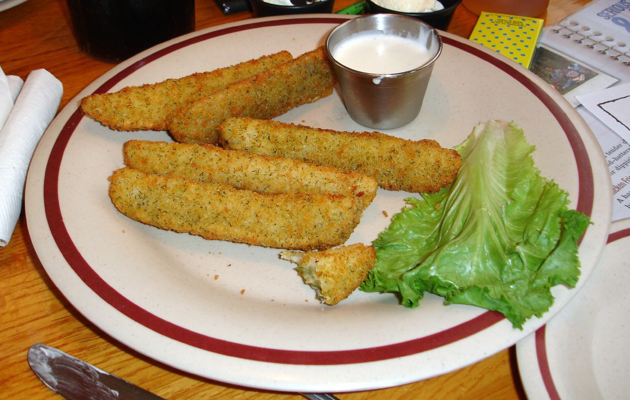 Photo de la recette « Cornichons frits »