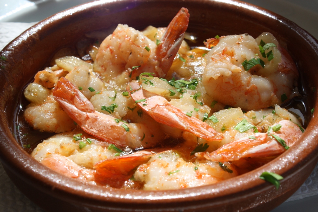Photo de la recette « Gambas al ajillo (crevettes à l'ail) »
