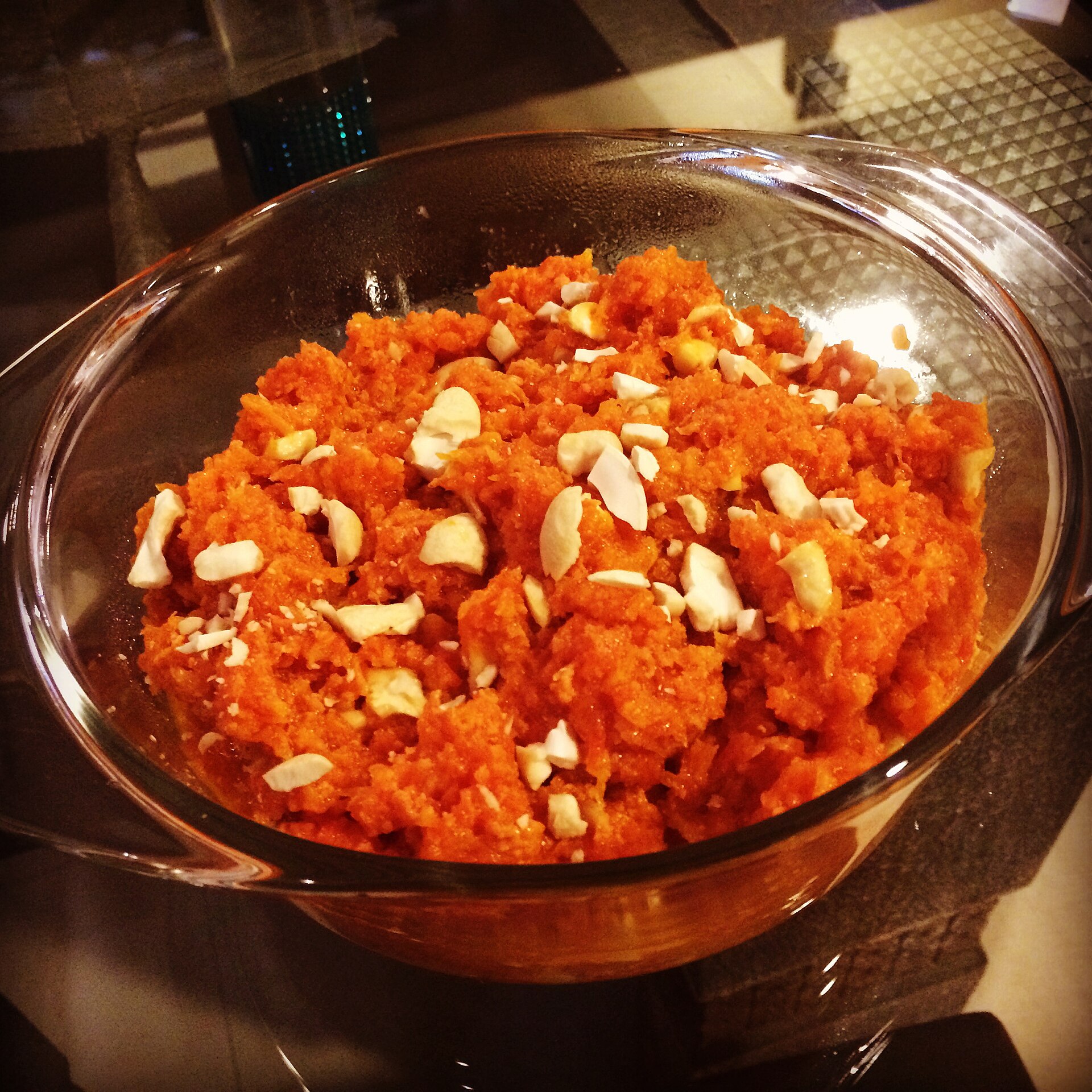 Photo de la recette « Gajar halwa (pudding de carottes) »