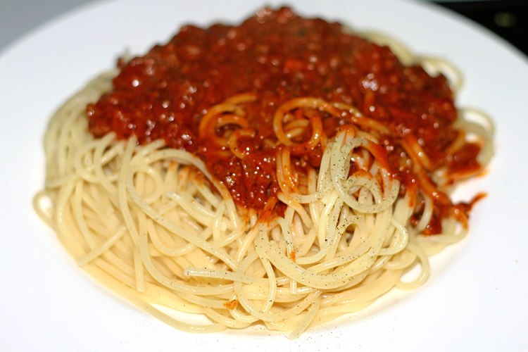 Photo de la recette « Spaghettis simples »