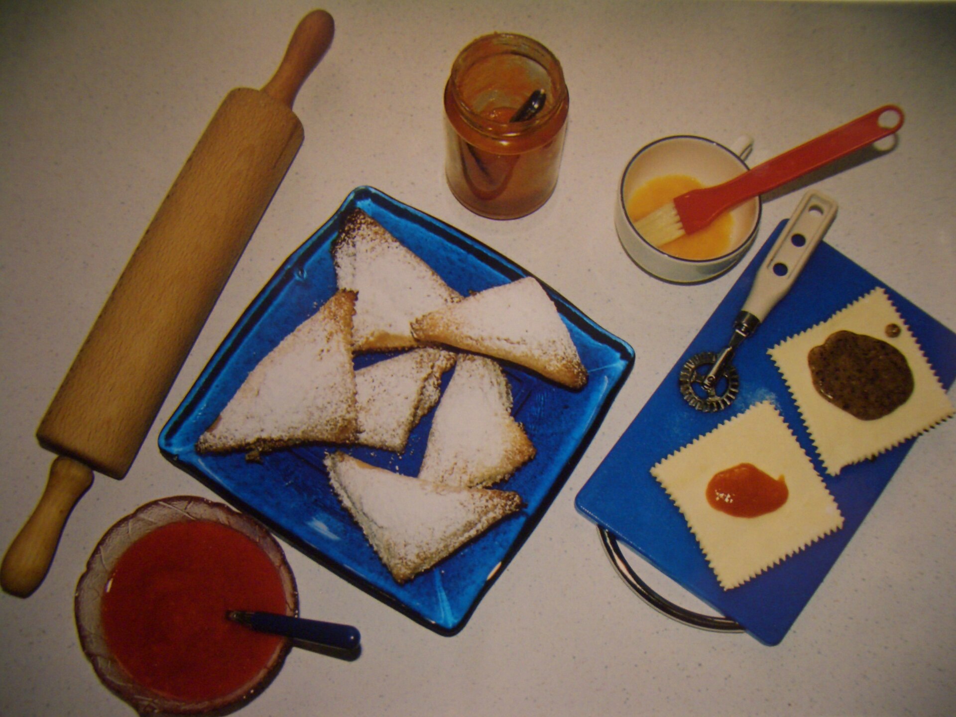 Photo de la recette « Marmeladetascherl (chaussons à la confiture) »