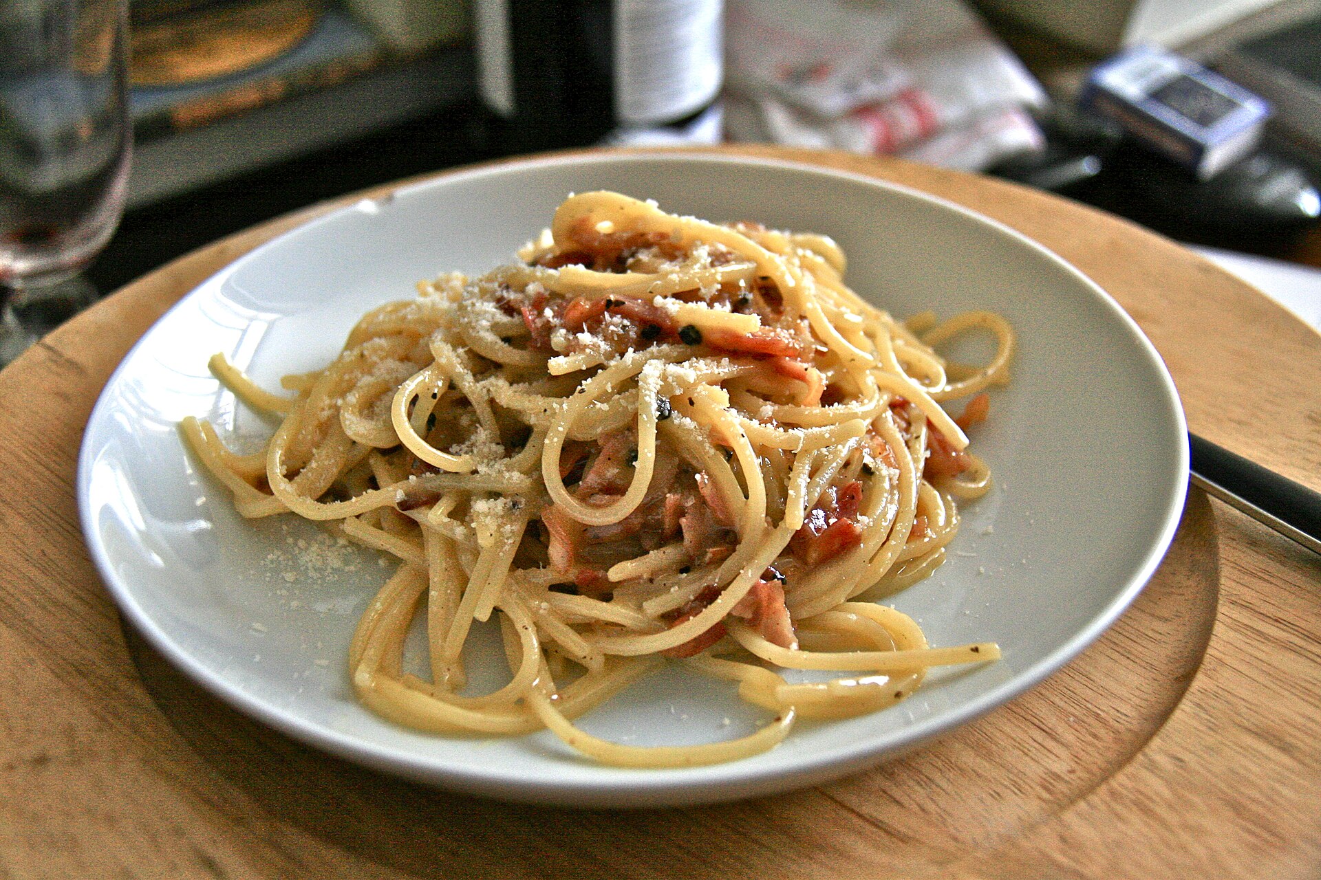 Photo de la recette « Spaghetti alla carbonara »