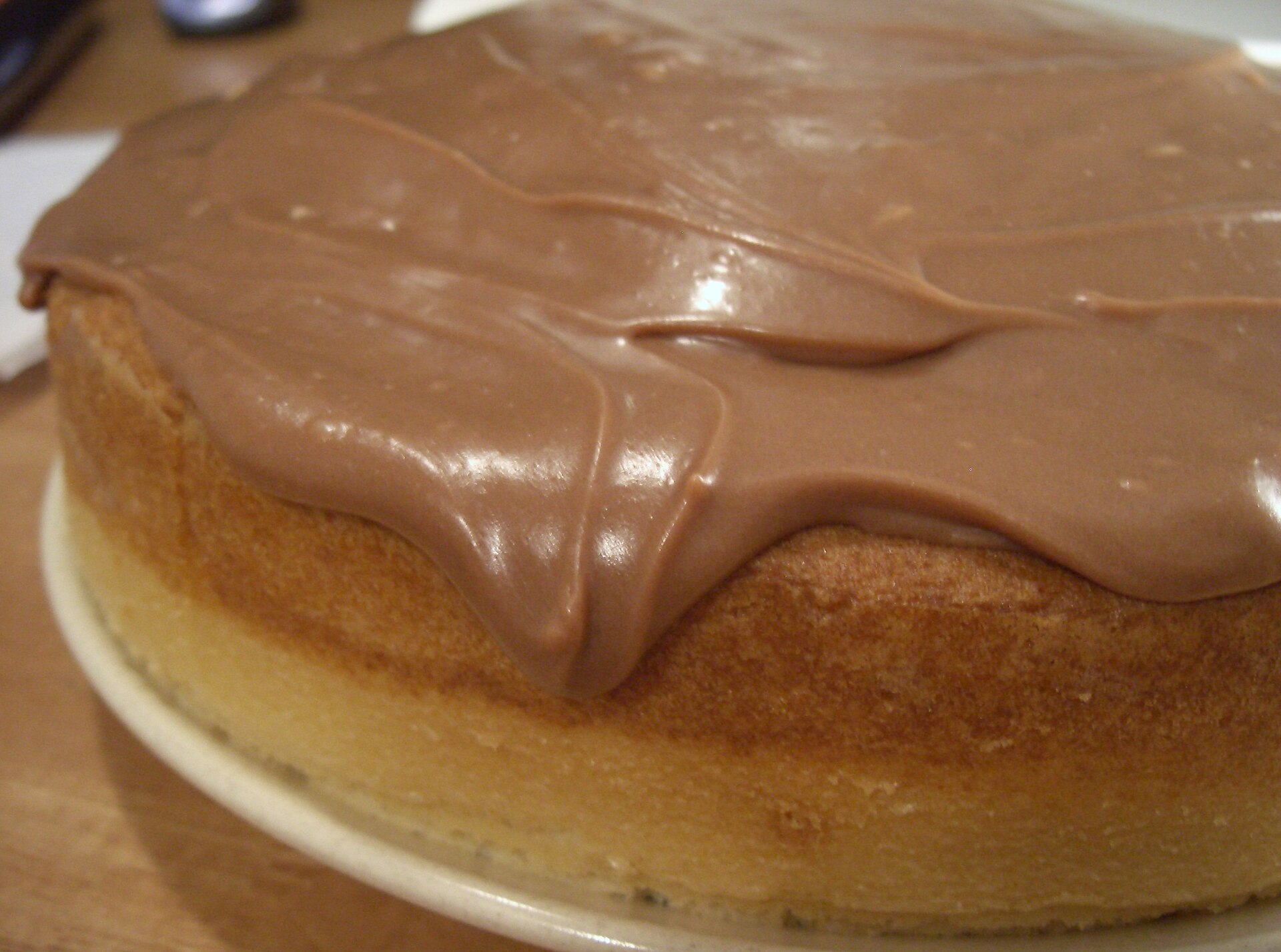 Photo de la recette « Glaçage au chocolat et à la crème aigre »