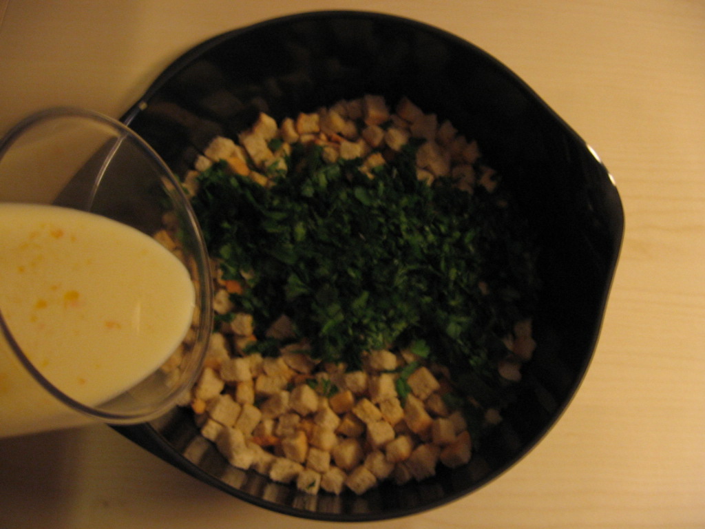Photo de la recette « Serviettenknödel autrichien (quenelle de pain en serviette) »