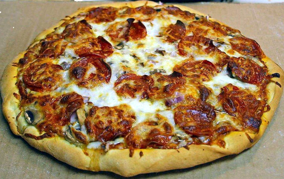 Photo de la recette « Pizza deep dish »