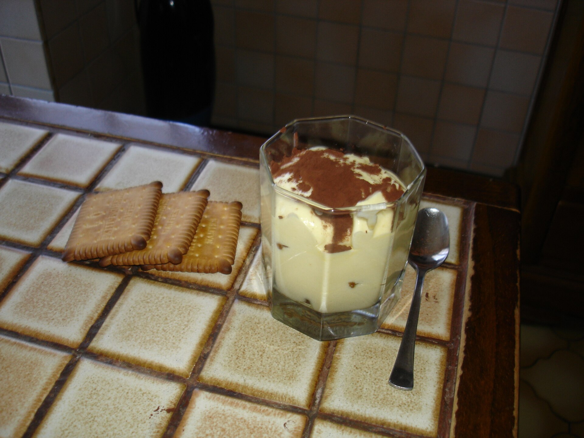 Photo de la recette « Tiramisu de petits-beurre au café et à la cardamome »