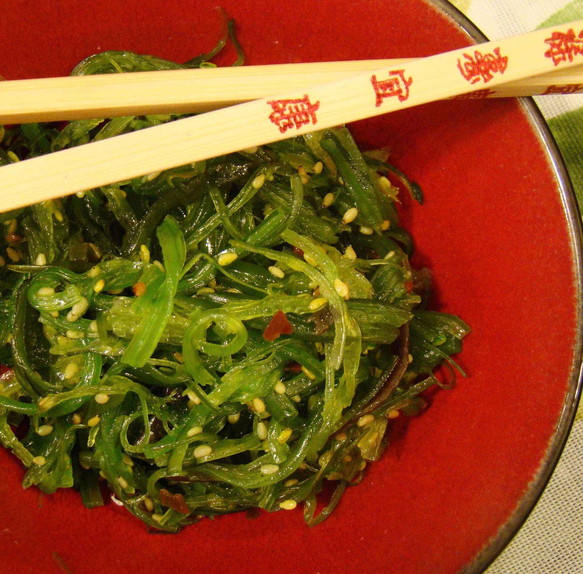 Photo de la recette « Salade d'algues »