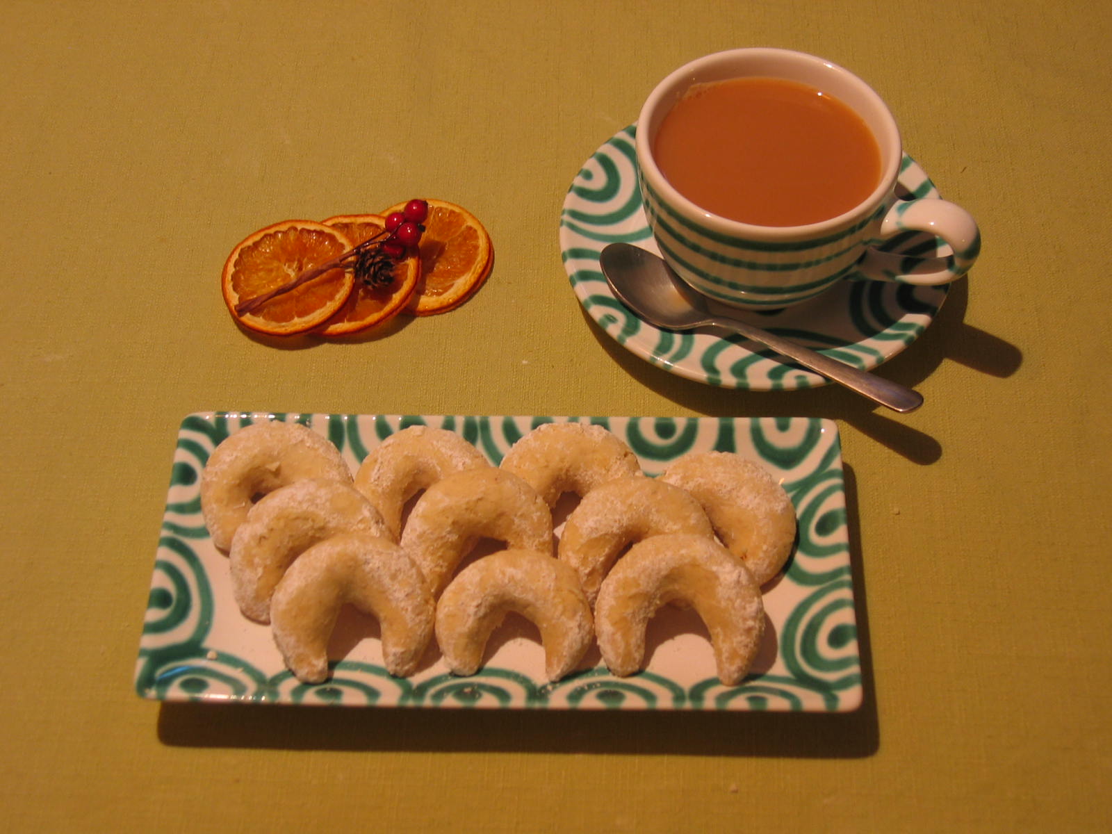 Photo de la recette « Vanillekipferl (croissants vanille-amande) »