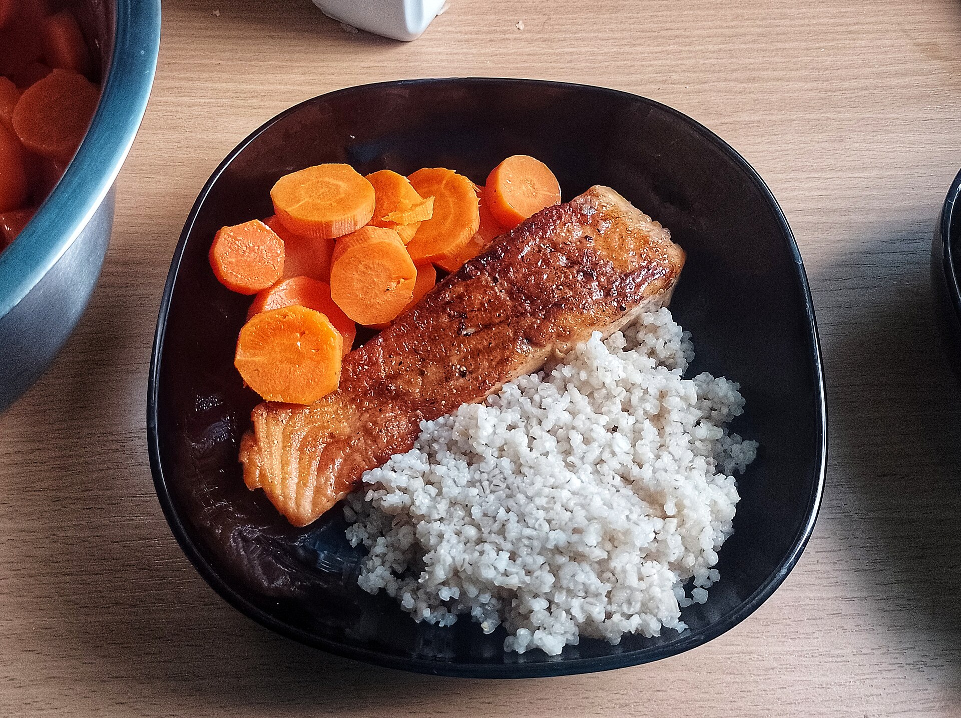 Photo de la recette « Saumon en croûte de glands »