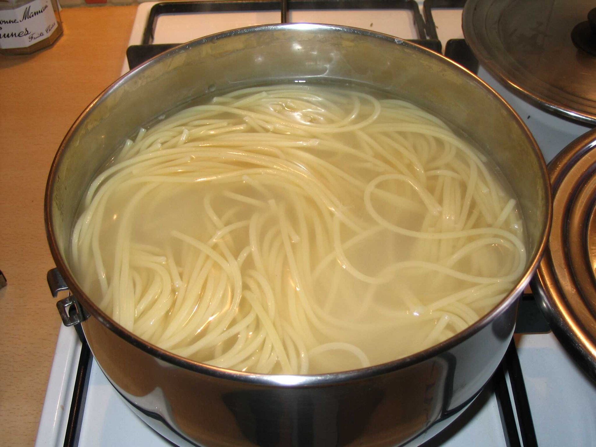 Photo de la recette « Spaghetti au jambon de Parme »