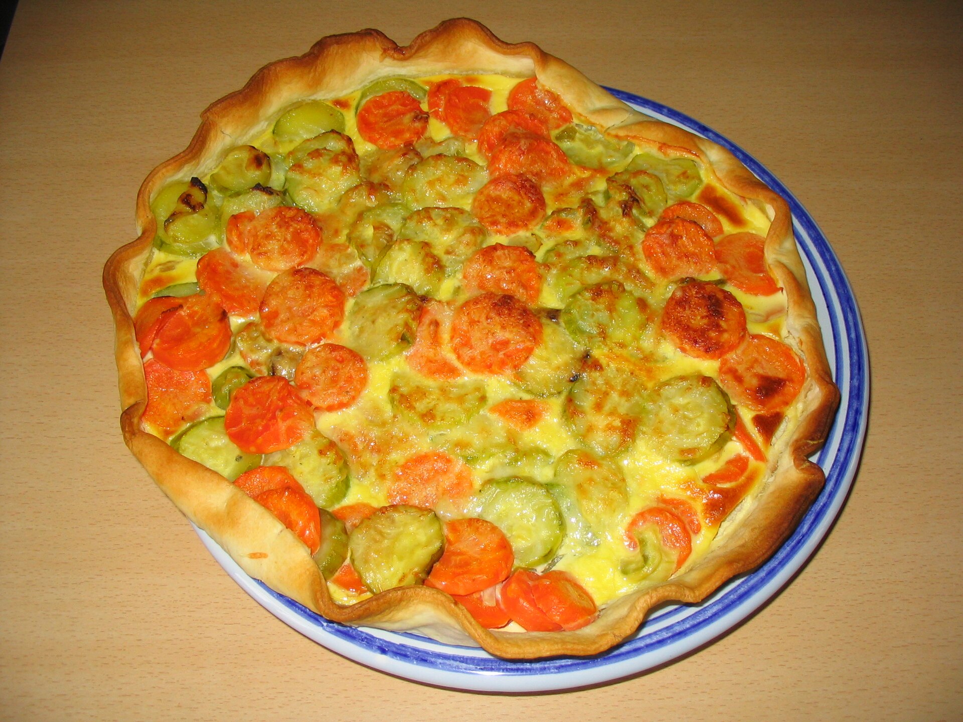 Photo de la recette « Tarte aux courgettes »