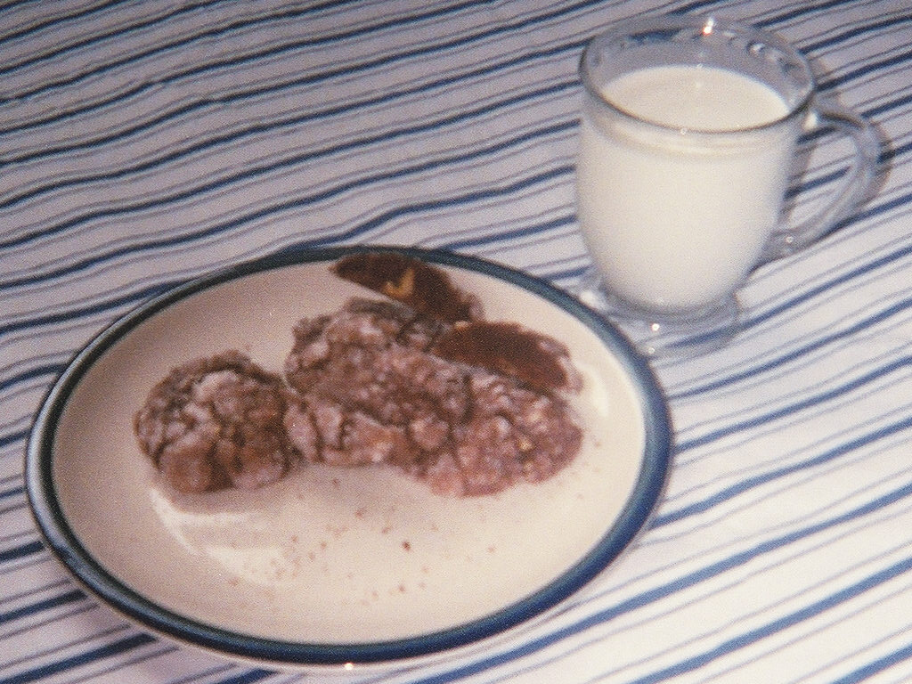 Photo de la recette « Cookies craquelés au chocolat façon fondant »