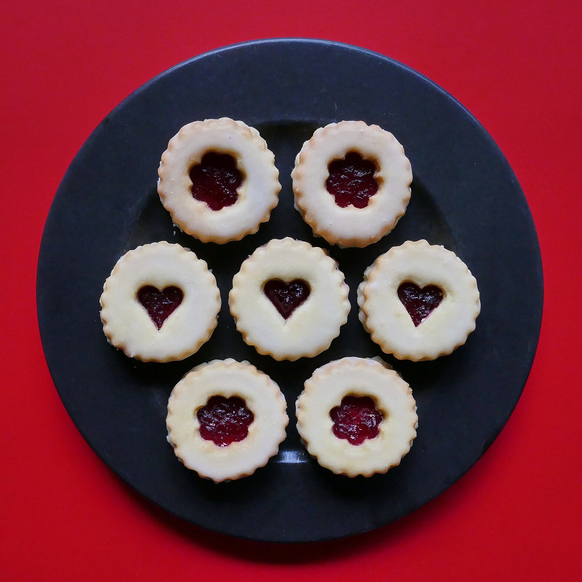 Photo de la recette « Hildabrötchen (biscuits fourrés à la confiture) »