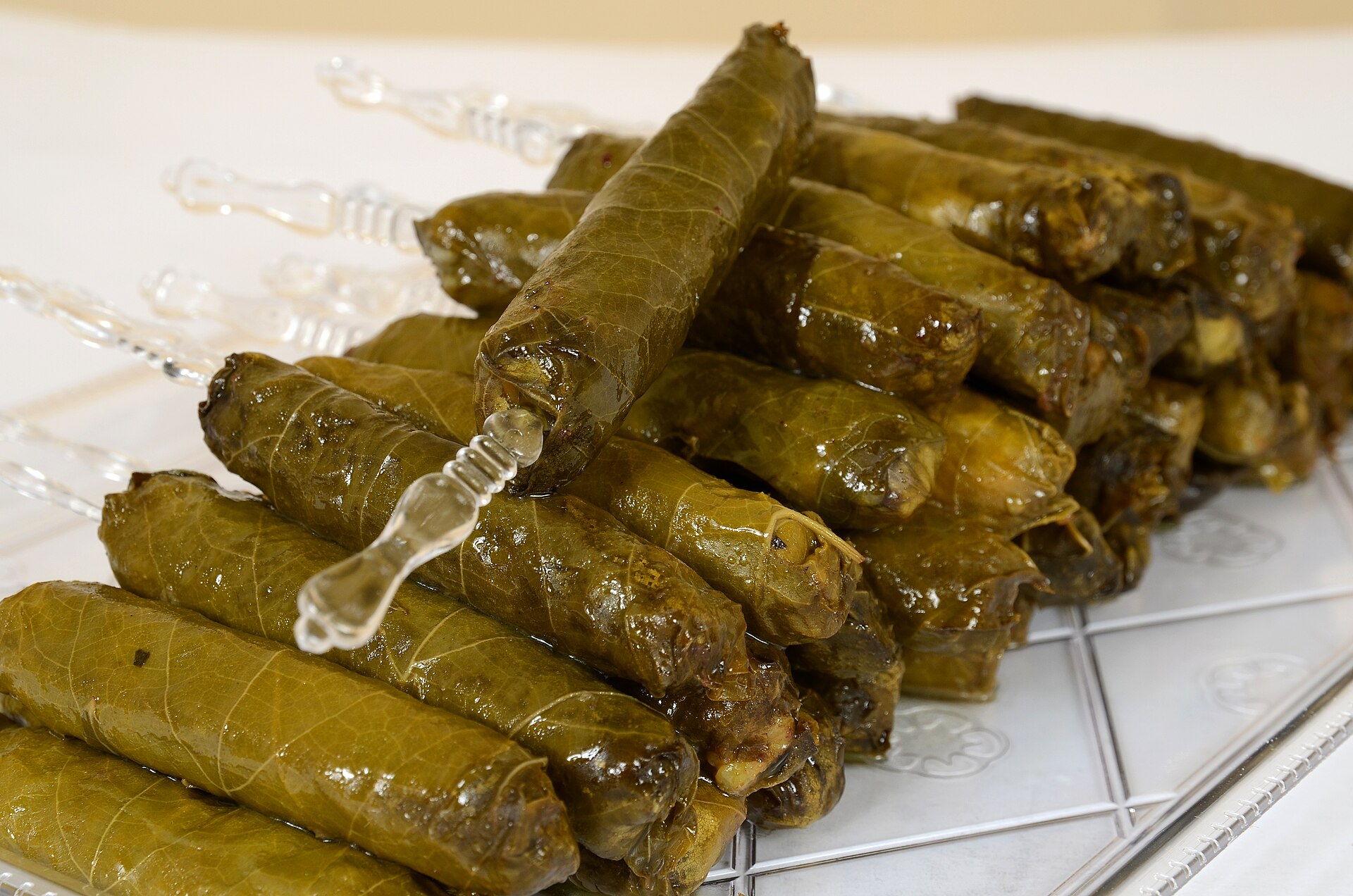 Photo de la recette « Feuilles de vigne farcies égyptiennes (warak enab mahshi) »
