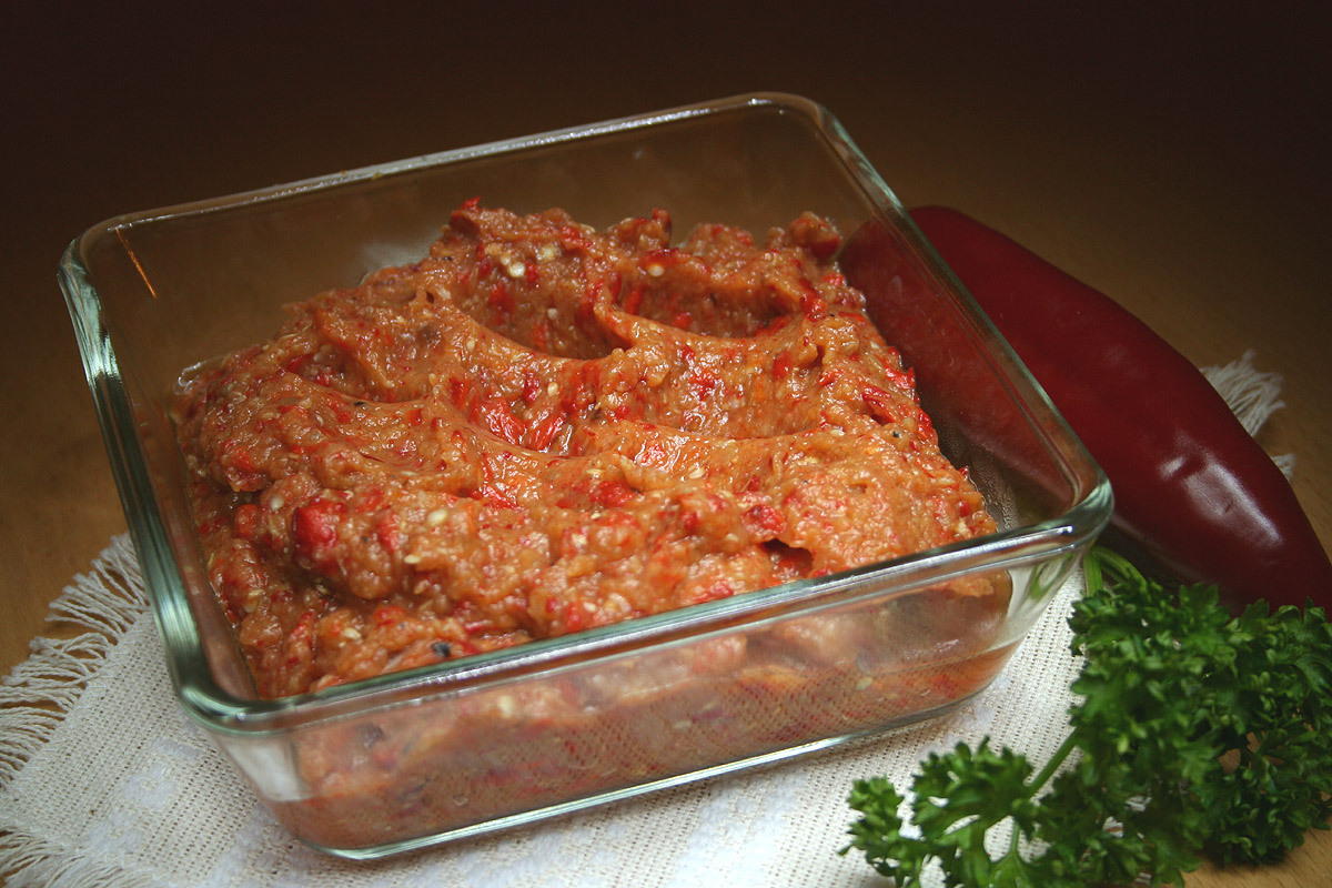 Photo de la recette « Kyopulo (aubergines aux poivrons et tomates) »