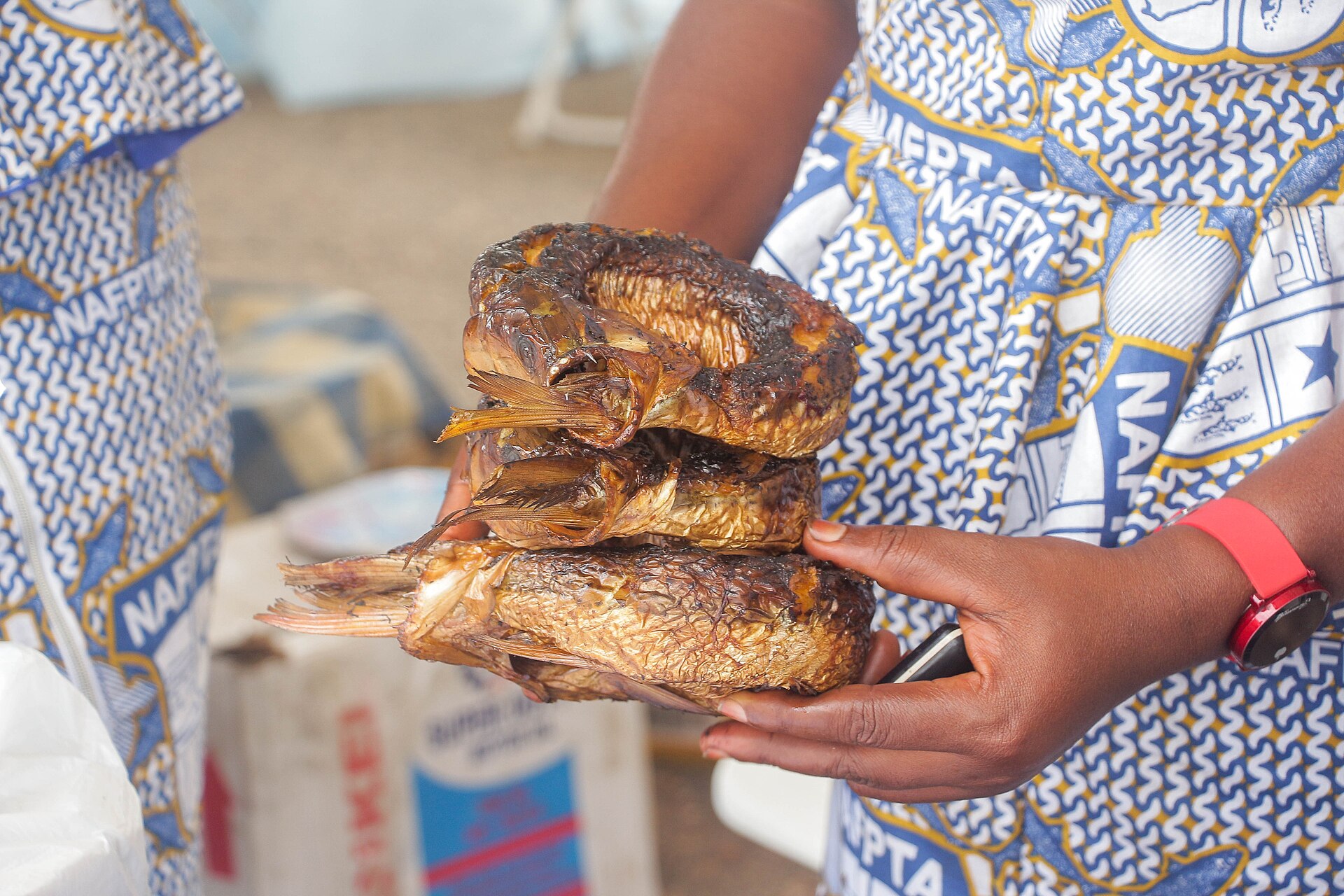 Photo de la recette « Poisson fumé nigérian »