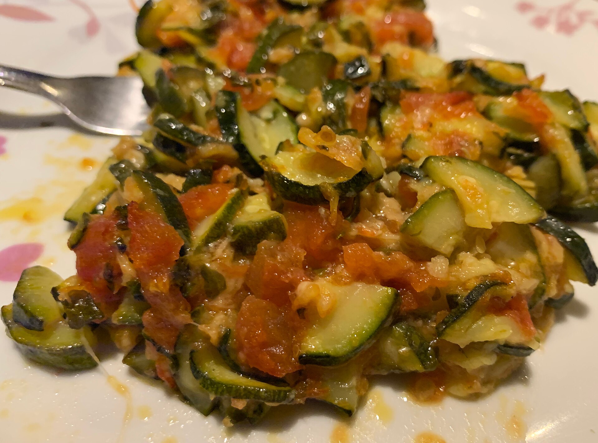 Photo de la recette « Gratin de courgettes et tomates »