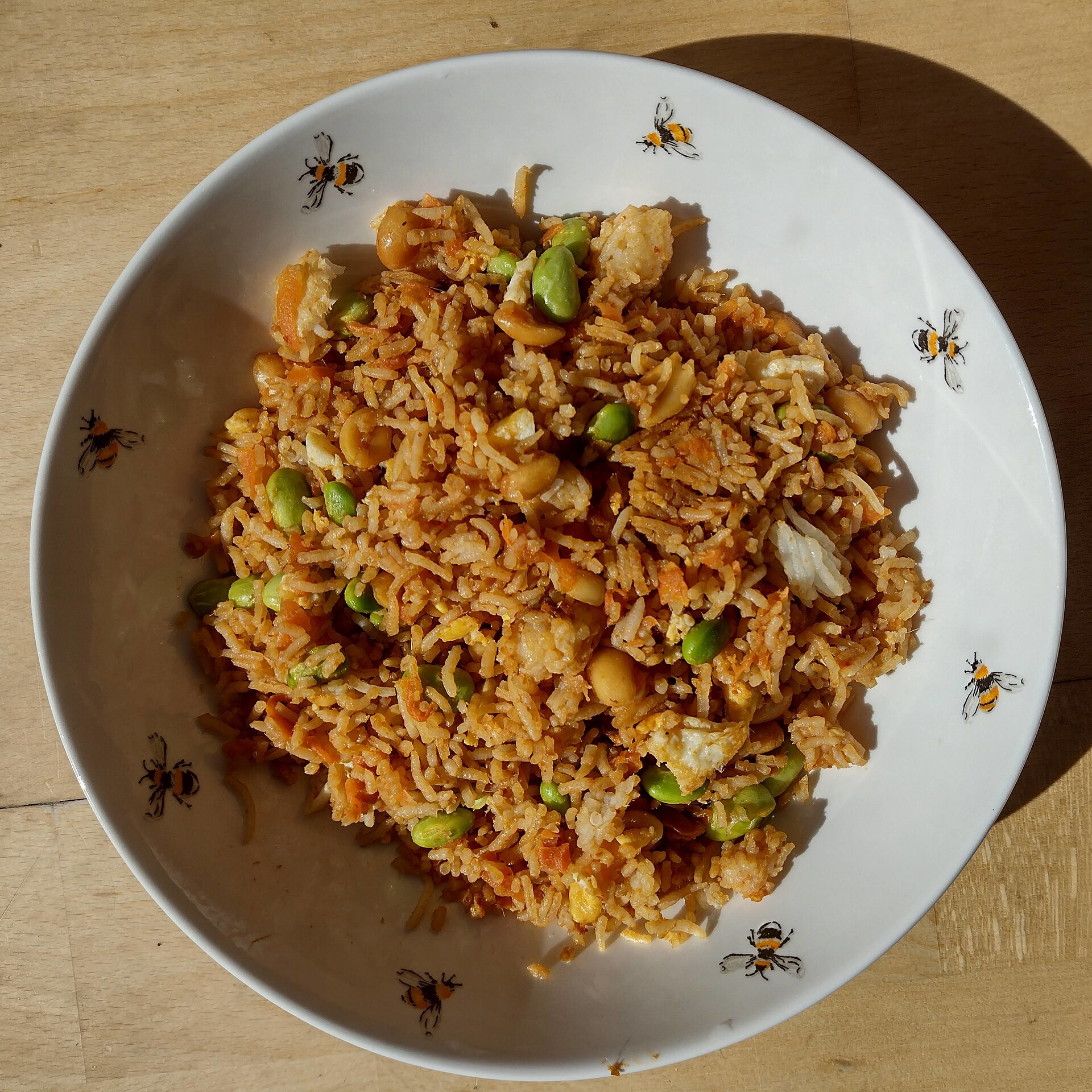 Photo de la recette « Riz sauté thaï à la cacahuète »